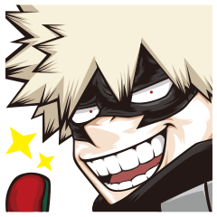 [LINEスタンプ] うざ顔ヒロアカ