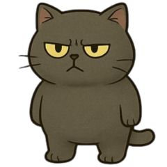 [LINEスタンプ] 黒猫むぅ 2