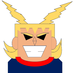 [LINEスタンプ] オールマイト面白いスタンプセット