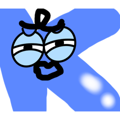 [LINEスタンプ] Kの使えるスタンプ ぽよ作