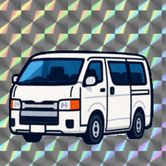 [LINEスタンプ] 大好きなワンボックス
