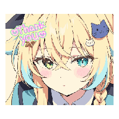 [LINEスタンプ] 七色 霧亜のスタンプ