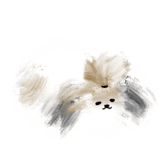 [LINEスタンプ] うろ覚えシーズー