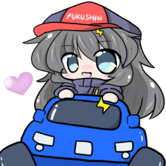 [LINEスタンプ] ガソスタむすめ 福海ラノの画像（メイン）