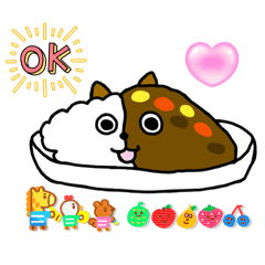 [LINEスタンプ] 料理の生き物 shun