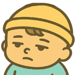 [LINEスタンプ] 人生2周目の赤ちゃん：無表情スタンプ