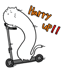 [LINEスタンプ] ながねこさん。