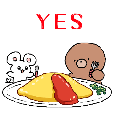 [LINEスタンプ] もぐらくんとミミズくんとネズミくん