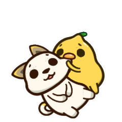 [LINEスタンプ] ひよこ豆 カップル。ver
