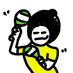 [LINEスタンプ] マラカスくん