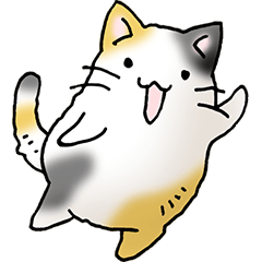 [LINEスタンプ] みけけ 01