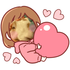 [LINEスタンプ] オスじゃなかったんです。うさぎのフッくん