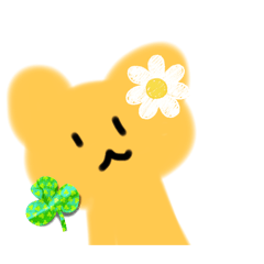 [LINEスタンプ] もこもこうさぎLINEスタンプフラワー