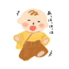 [LINEスタンプ] リアルなぽぽちゃん 日常編
