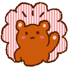 [LINEスタンプ] こぐまさんのほんわかあいさつ・おへんじ