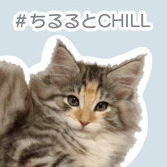 [LINEスタンプ] ＃ちるるとCHILL