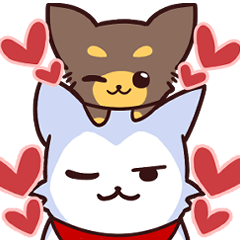 [LINEスタンプ] どんとちびまろ その1