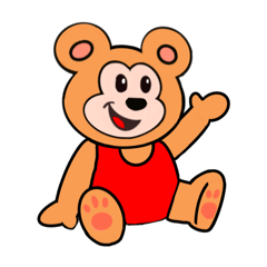 [LINEスタンプ] クービーベア