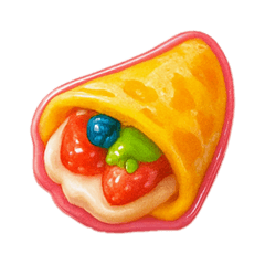 [LINEスタンプ] ぷっくりシールスタンプ【デザートVol.1】