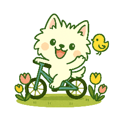 [LINEスタンプ] 【しろいぬ】季節のおくりもの