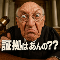 [LINEスタンプ] 変顔じじ裁判官