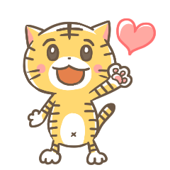 [LINEスタンプ] にゃんちょ、スタンプの世界へ