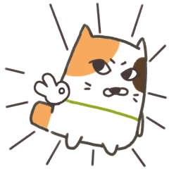 [LINEスタンプ] ちょみねこ♡第一弾♪