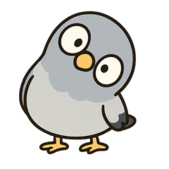 [LINEスタンプ] おっちょこ はとぽっぽ