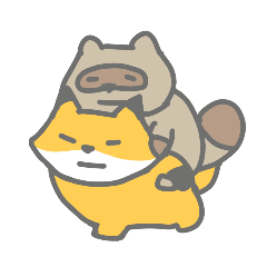 [LINEスタンプ] しっかりもののきつね