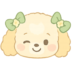 [LINEスタンプ] くりーむわんこたん