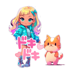 [LINEスタンプ] Loveっち  GIRLS