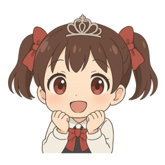 [LINEスタンプ] ♡ちびキャラ（表情UP ver.）♡