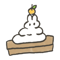 [LINEスタンプ] あけおめ、うさぎ (OxO)