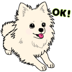 [LINEスタンプ] ポメさんとの日々。