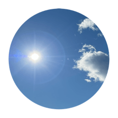 [LINEスタンプ] 空と雲と天気の綺麗なスタンプ7 文字無し