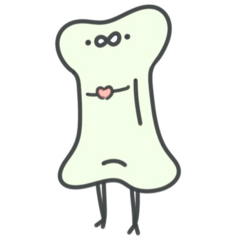[LINEスタンプ] 整形のホネちゃん