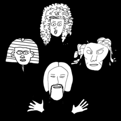 [LINEスタンプ] 世界の歴史上の人物たち