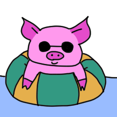 [LINEスタンプ] ぶたのミルフィーユちゃん7