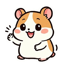 [LINEスタンプ] ハッピー☆ハムスターの気持ち