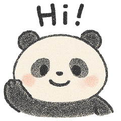 [LINEスタンプ] ふわふわパンダの日々