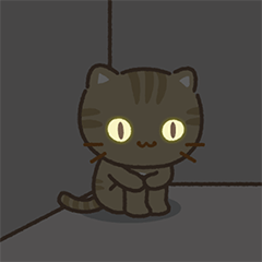 [LINEスタンプ] 飛び出す！もやもや…3びきのねこ