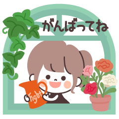 [LINEスタンプ] モノトーンPonyちゃん・Work