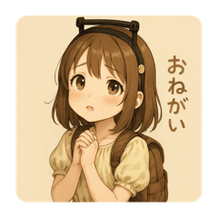 [LINEスタンプ] ちっちゃなエレナちゃん