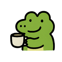 [LINEスタンプ] ワニくんの日常あいさつスタンプ