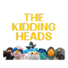 [LINEスタンプ] The  kidding Heads Vol.1