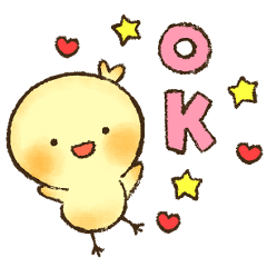 [LINEスタンプ] 毎日使える-ゆるいひよこのスタンプ- 4