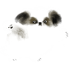 [LINEスタンプ] うろ覚えシーズー(2)