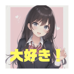 [LINEスタンプ] ほぼ女子高生スタンプ1