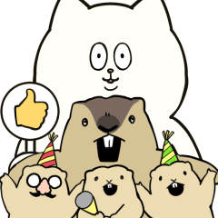 [LINEスタンプ] 元気だね！！動物共2