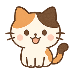 [LINEスタンプ] 三毛猫さんといっしょ